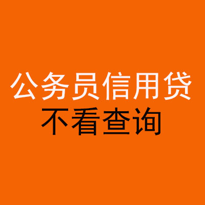 垦利公务员信用贷款